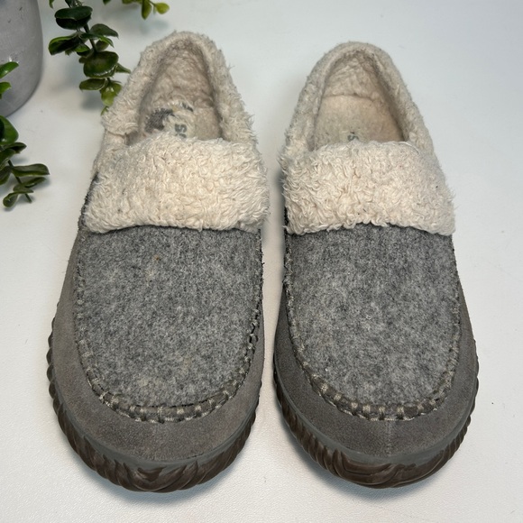 Sorel Out 'N About Slide Gray House Slipper - Women's Size 9 - Picture 5 of 12